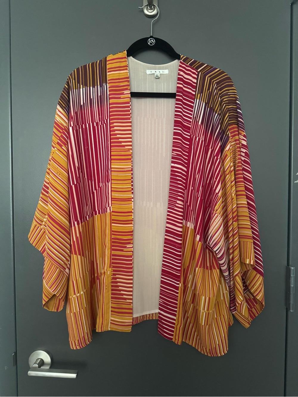CAbi Soft Blush Sheer Blouse - CAbi Pink
